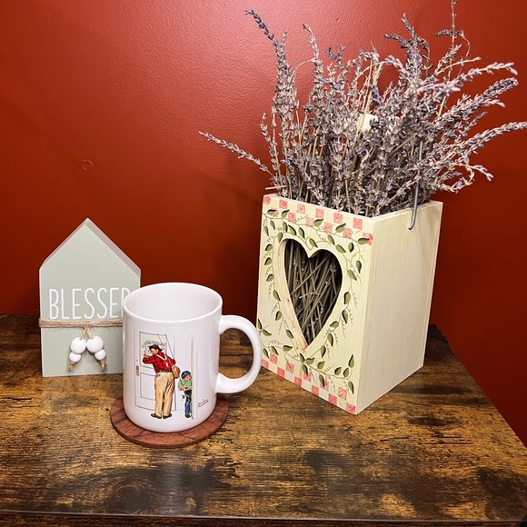 Set of 4 Vintage Norman Rockwell Collectors Mugs 1987 Museum Collections, Inc. - Picture 3 of 15